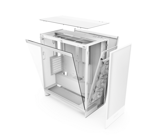 NZXT H7 FLOW (2024) White - 1292681 - zdjęcie 5